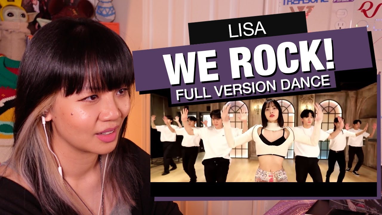 РЕАКЦИЯ/ОБЗОР СТЕНА K-POP/БЫВШЕГО ТАНЦОРА: ЛИСА «We Rock!» Полная версия Танцуй!