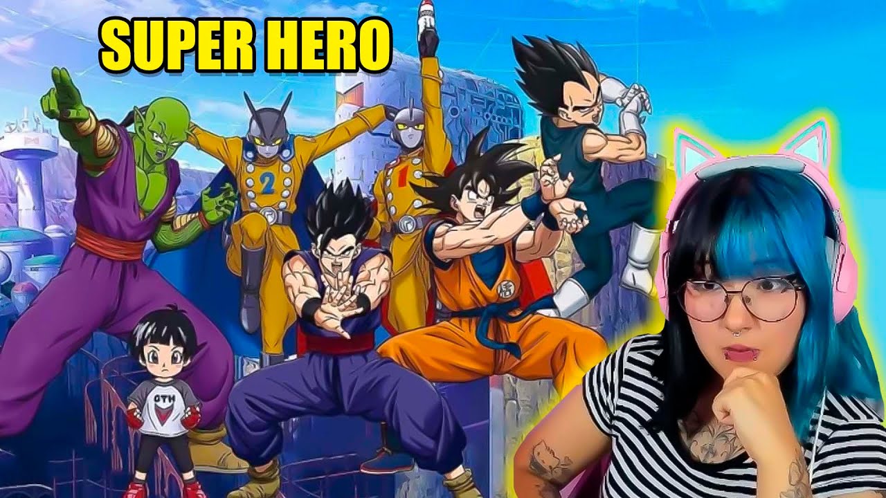 PELÍCULA DRAGON BALL SUPER HERO😯 DRAGON BALL SUPER REACCIÓN POR PRIMERA VEZ