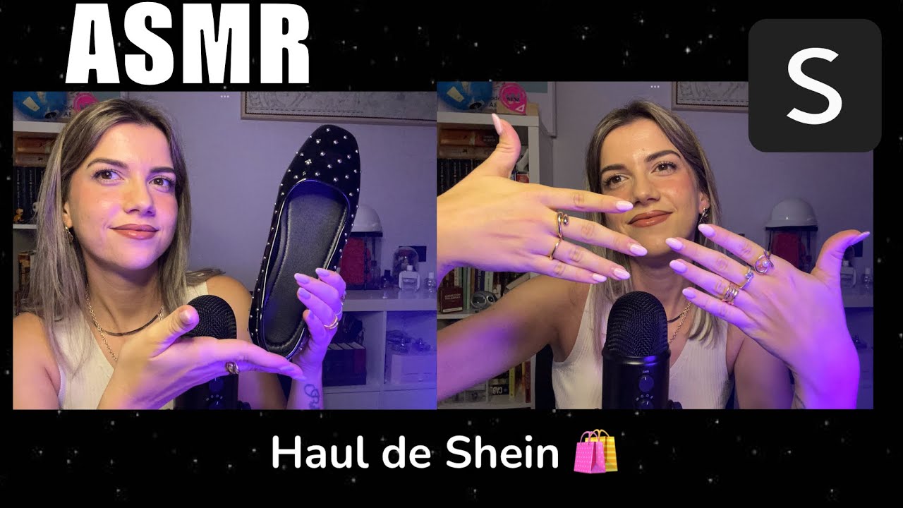 Asmr español 🎙️| Haul de Shein 🛍️| Susurros y tapping que te harán dormir 😴 