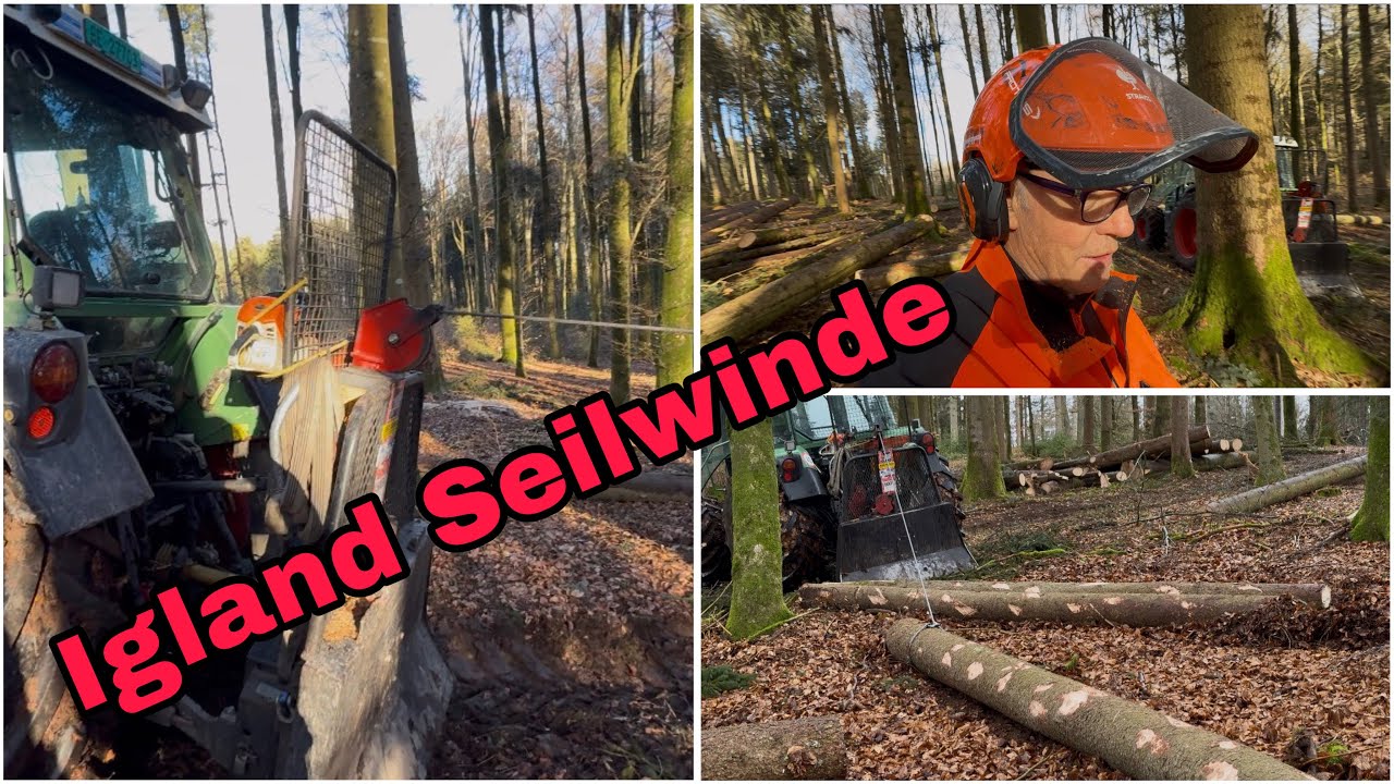 Igland Seilwinde 25 Jahre alt