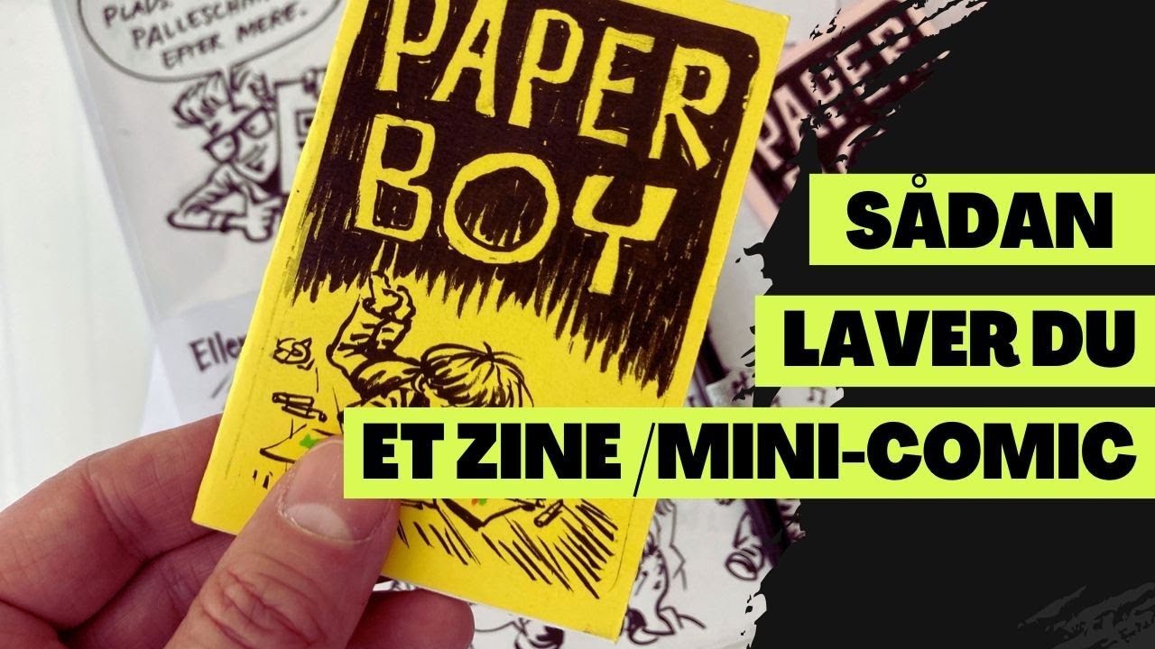 Sådan laver du et zine