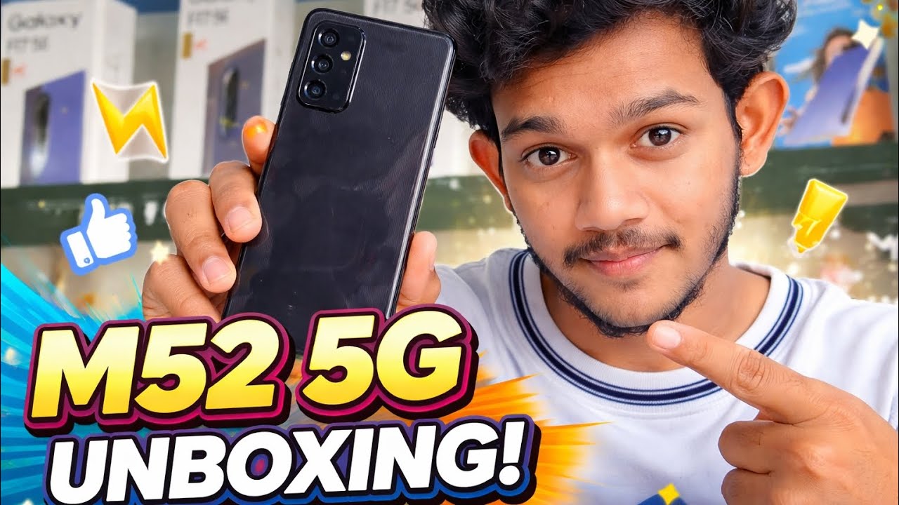 Samsung Galaxy M52 5G Unboxing🔥Camera, Display & Full Review#SamsungM52#GalaxyM52 #M52Unboxing#m52