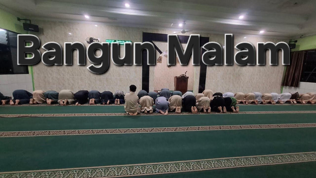 Sepertiga Malam Penuh Berkah | Santri Ma’had MAN 24 Jakarta Bangun Tahajud