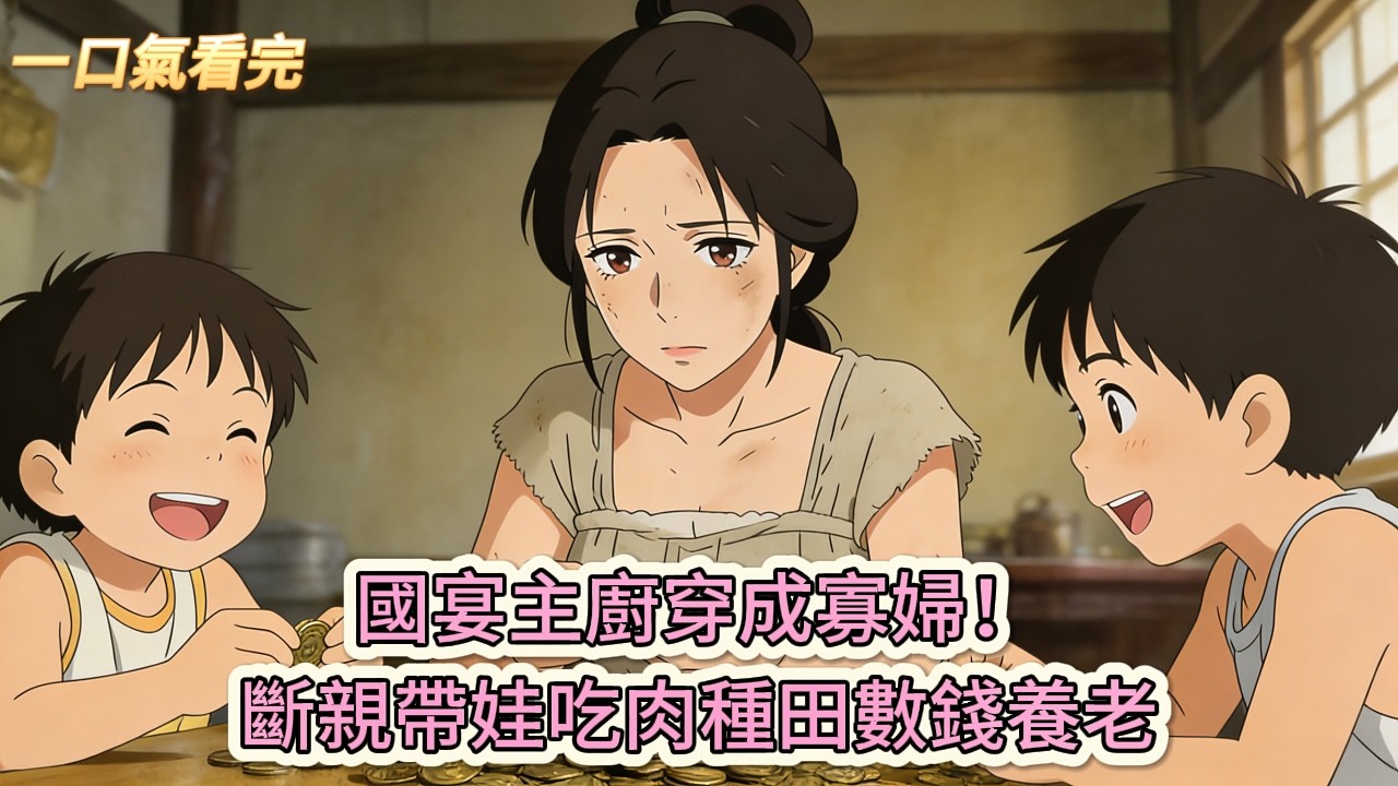 完结小说💕《分家斷親，我帶着孩子吃肉屯糧》國宴主廚穿成寡婦！斷親帶娃吃肉種田數錢養老#推文 #小说 #悠悠书屋