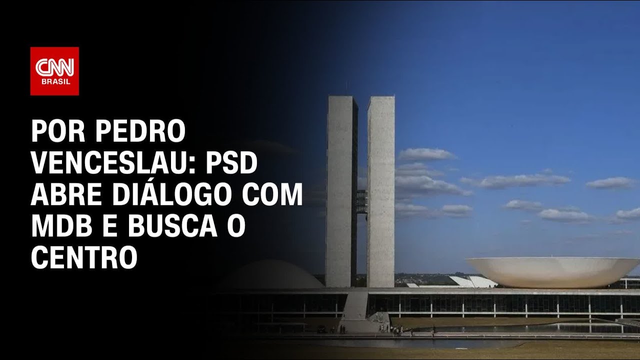 PSD abre diálogo com MDB e busca o Centro | CNN 360°