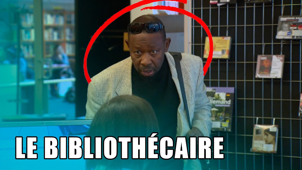 François Damiens piège une bibliothèque - Caméra cachée
