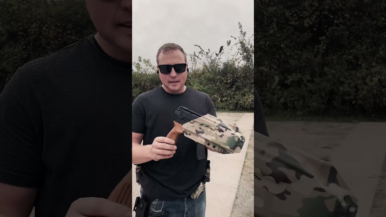 VZ61 Skorpion Custom Kydex Holster | VZ61 SKORPION SBR | Bill Drill | Code 4 Defense