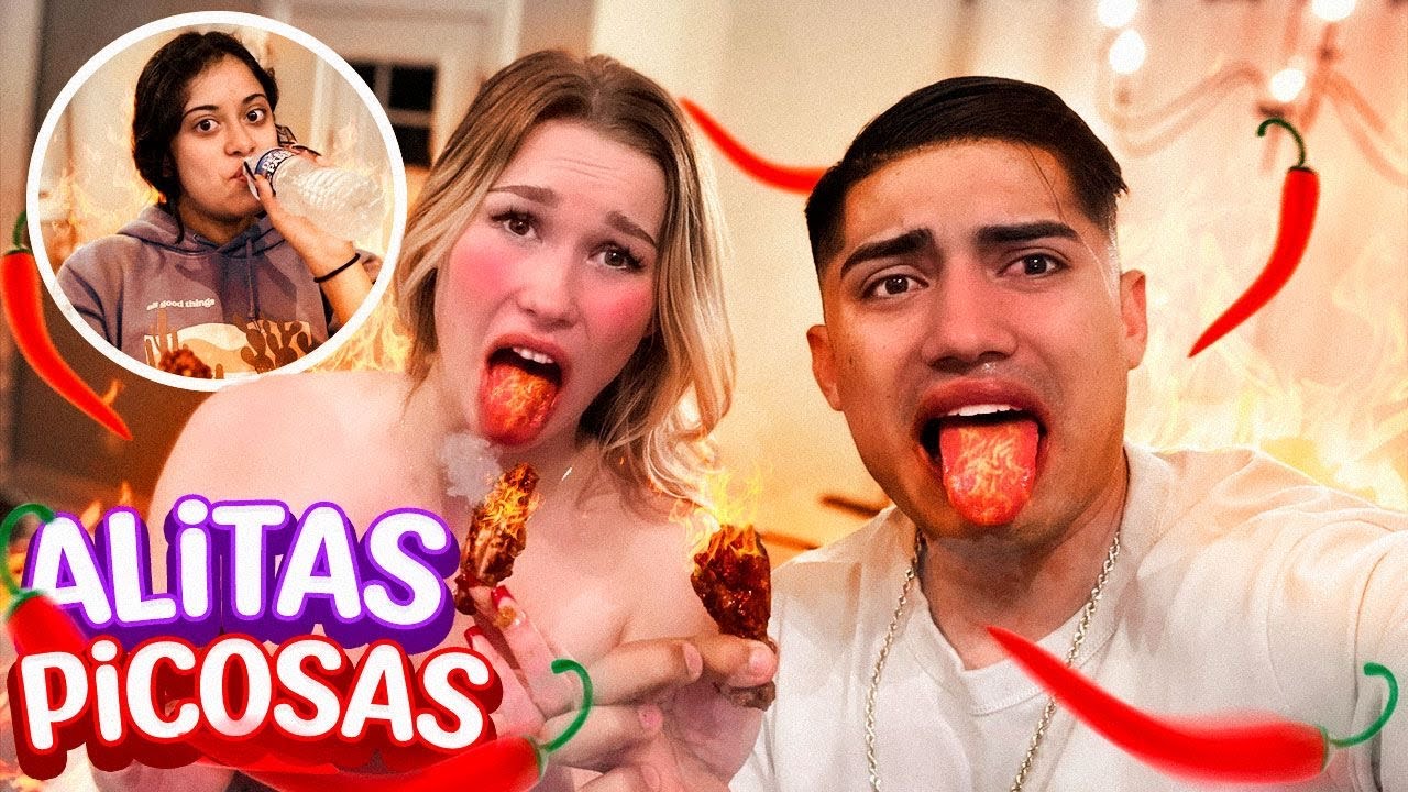 Nos comimos las ALITAS mas PICANTES (terminamos muy mal)