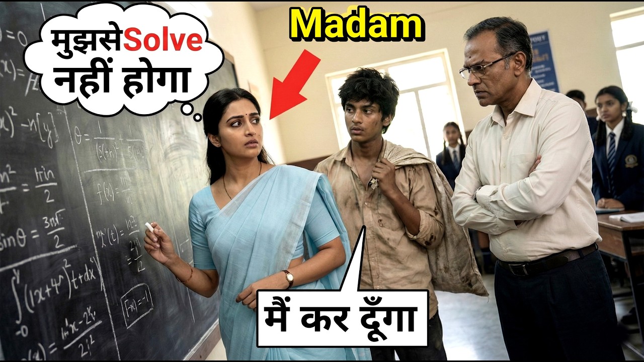 कूड़ा बीनने वाला गरीब बच्चा निकला मैथ्स का जीनियस… पूरा स्कूल दंग रह गया