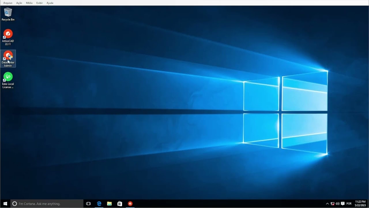 Desenho 3D de Cartucho com Cartões novos L2