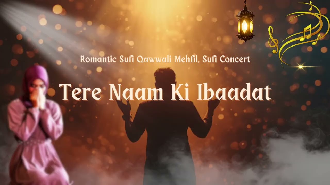 Tere Naam Ki Ibaadat | Soulful Sufi Qawwali | Romantic Ghazal | AI Music