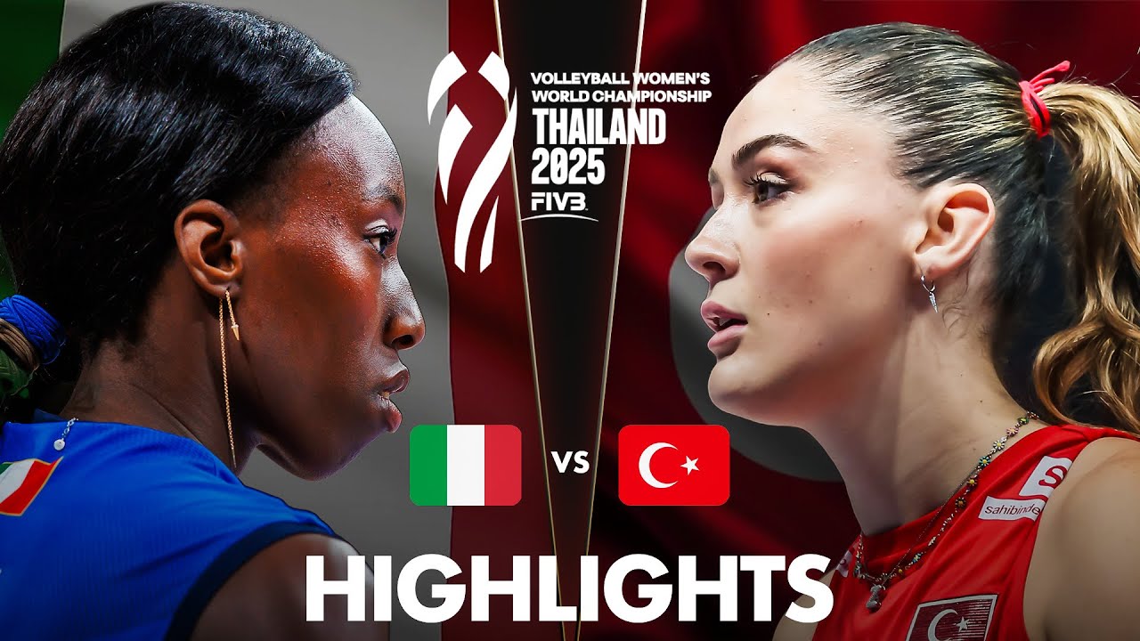 LEGENDARY MATCH | TURKIYE 🇹🇷 vs ITALY 🇮🇹 | Women&rsquo;s Volleyball World Championship 2025