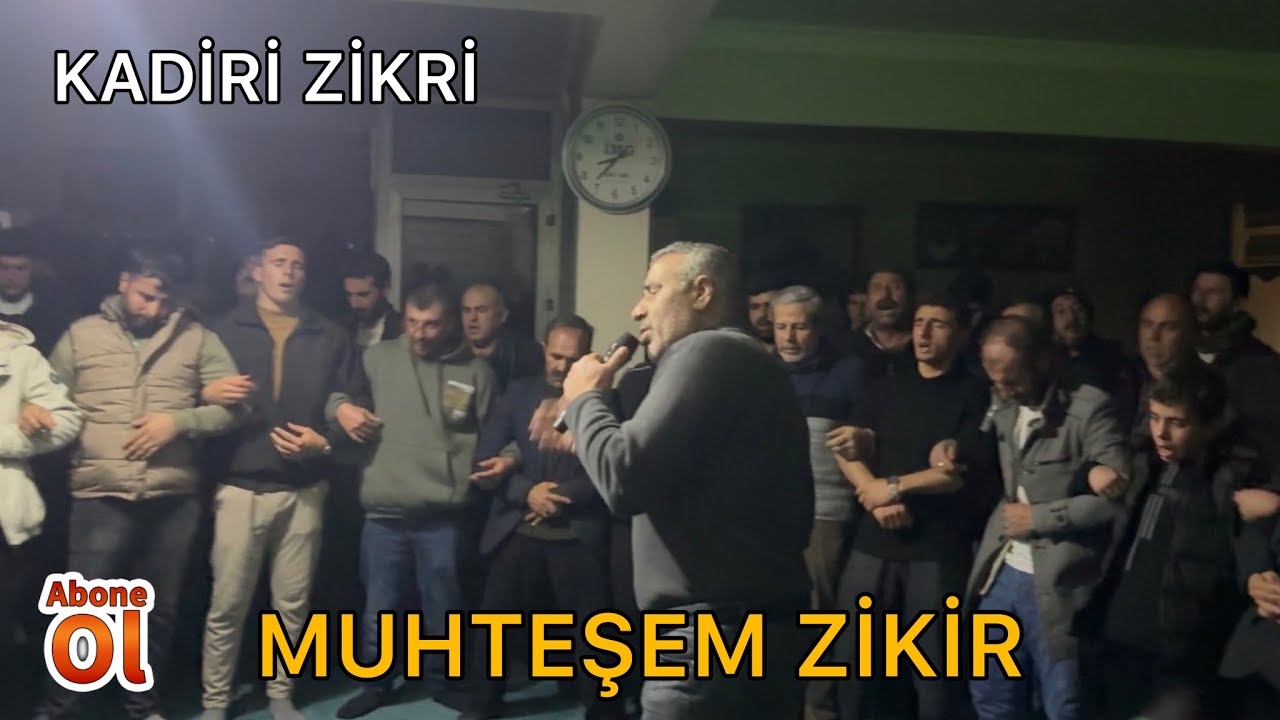 Kalpleri Titreten Kadiri Zikri | Evladı Resul Şeyh Hüseyin Uçar (Kosan Dergâhı)