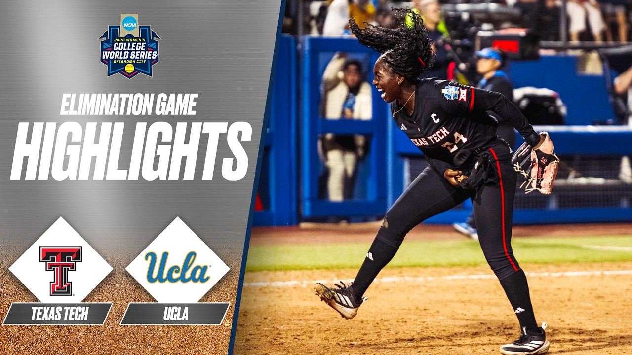 Texas Tech vs. UCLA: 2026 Women's College World Series | Extended highlights