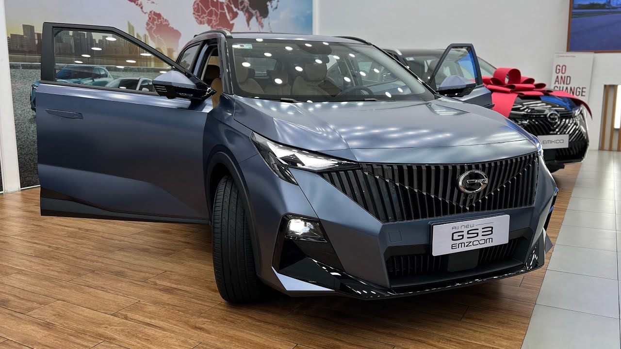 First Look ! (2024) GAC GS3 Emzoom 1.5TG FWD - Graphene Grey Color