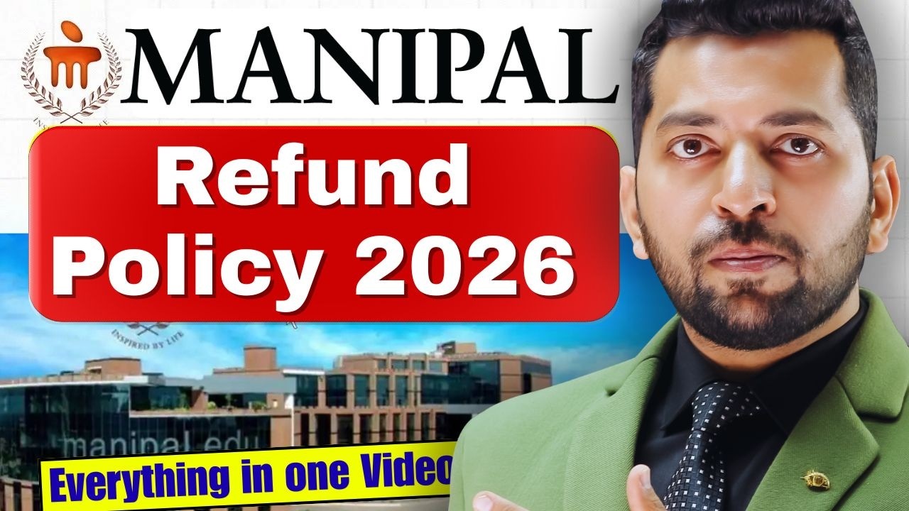 Manipal Refund Policy 2026 😱 | UGC New Rules | UGC Refund Policy 2026-Refund policy for Manipal