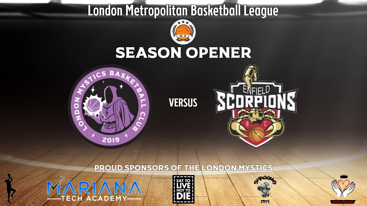 LMBL D1 (2024/25) - London Mystics v Enfield Scorpions (With Live Commentary)