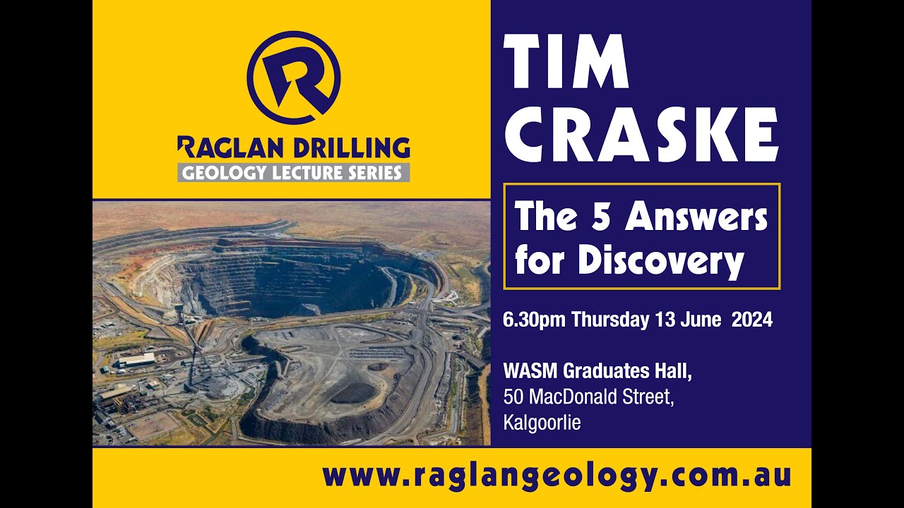 Raglan Drilling Geology Lecture Series