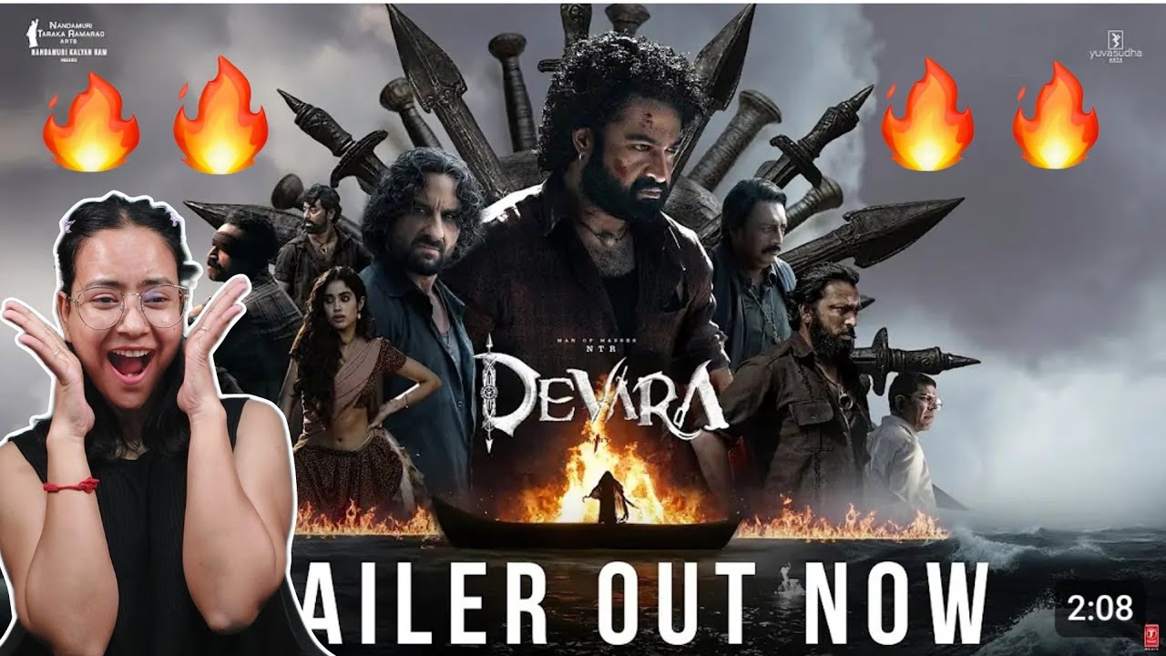 Devara Release Trailer Reaction | NTR | Saif Ali Khan | Janhvi | Koratala Siva