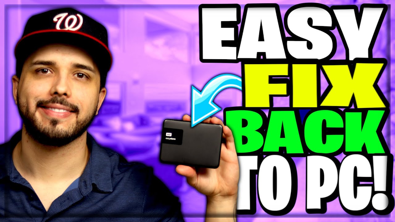 External Hard Drive Not Showing Up in My Computer? How to Reformat External Storage From PS4 to PC