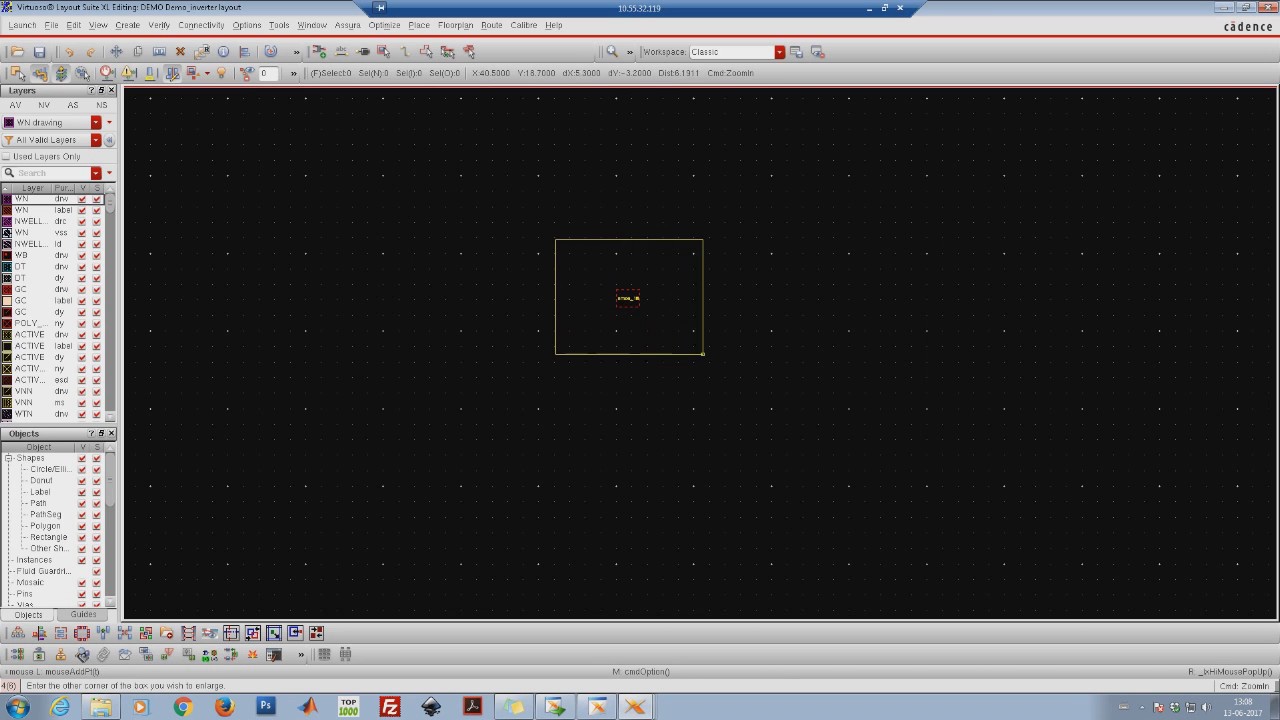 Inverter Layout Design Using SCL 180nm PDK Part-1