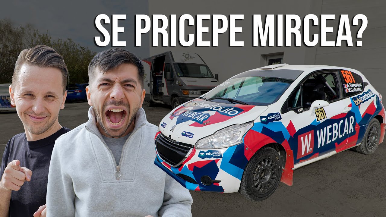 Mircea Bravo mi-a condus MAȘINA DE RALIU!