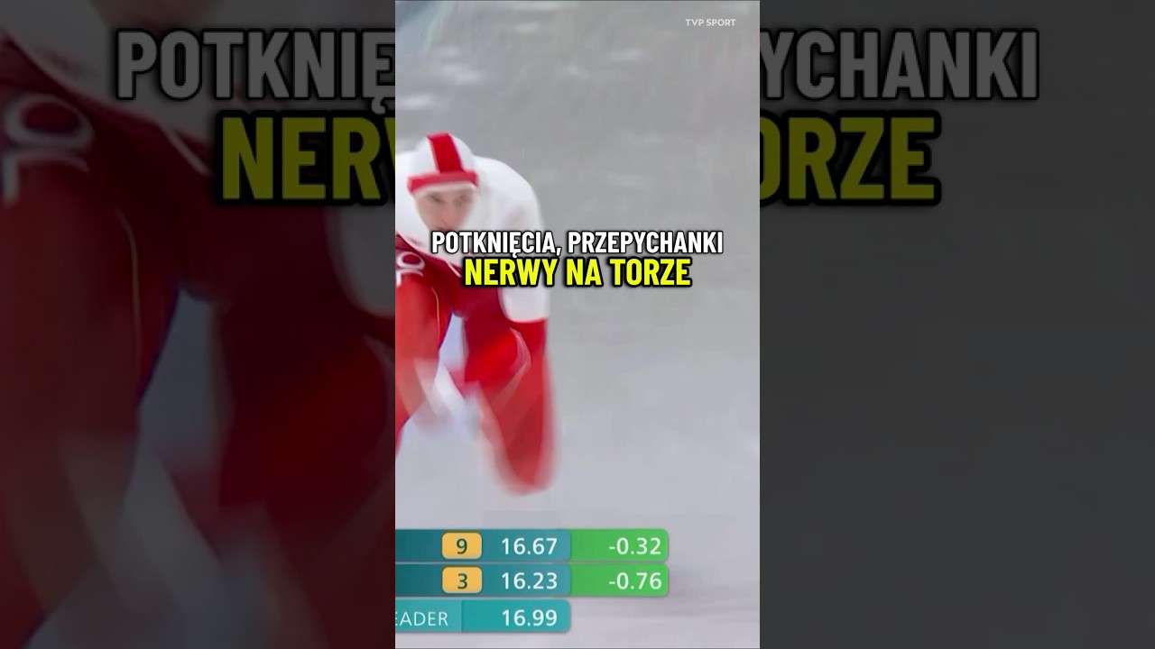 POLSCY ŁYŻWIARZE POTURBOWANI PODCZAS ZIO 2026. POSZKODOWANY R&Oacute;WNIEŻ HOLENDER #SHORTS #WINTEROLYMPICS