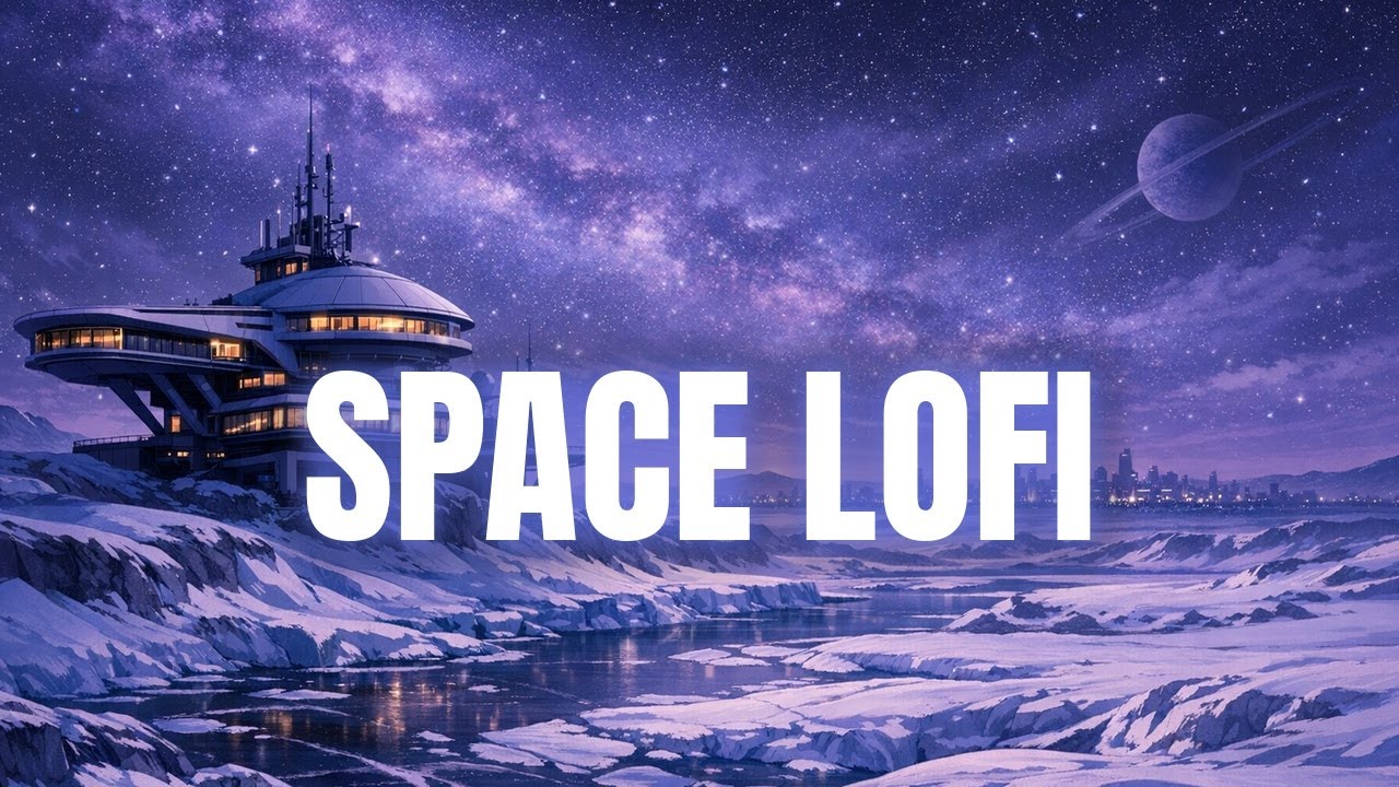 💤 Calm Winter Lofi For Sleep | ❄️ Snow Background Music | The Snow Planet