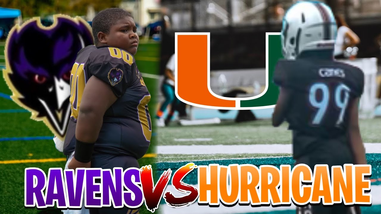 MY FIRST YOUTUBE VIDEO || MIAMI GARDENS RAVENS 8U VS FORT LAUDERDALE HURRICANES 8U || *WE WON…😁*