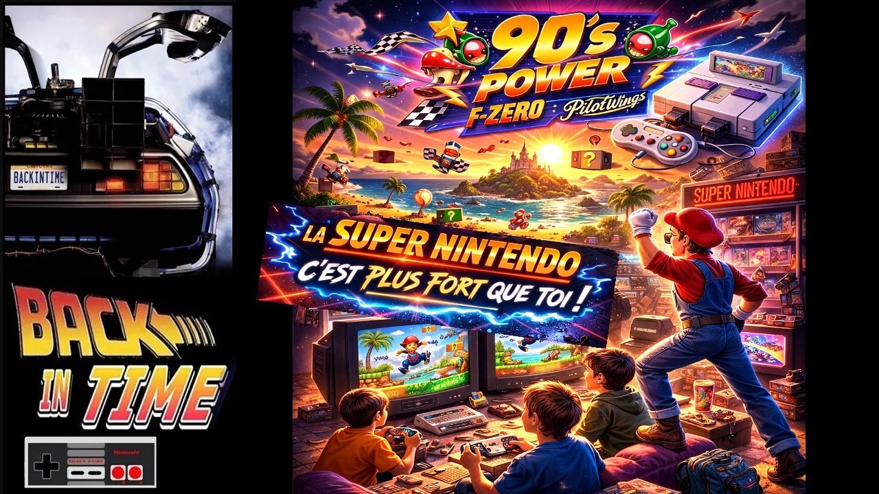 La Super Nintendo en 1990 à  la sortie au Japon