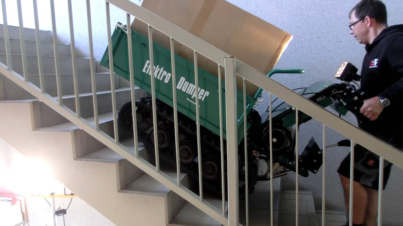 PowerPac AKKU ELEKTRO Raupen Dumper Kettendumper Muldenkipper Minidumper Dumper Typ RDE500