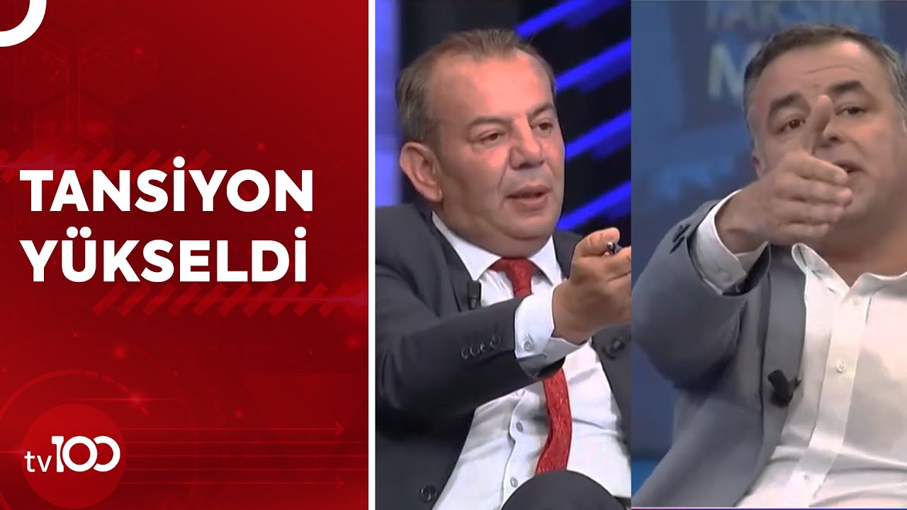 Tanju &Ouml;zcan ve Barış Yarkadaş Arasında Tartışma | TV100 Haber
