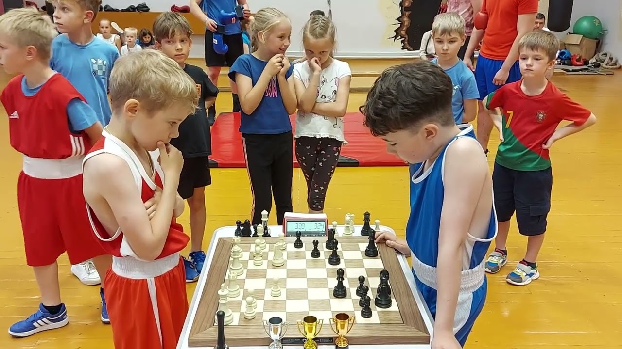 2025-07-12 : Šachboksas : Andrej Baksajev vs Veleslav Naidionov : Visaginas Chess Camp