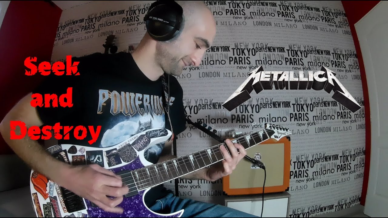 #72 Metallica 🇺🇸 - Seek And Destroy (Guitar 🎸 Cover)
