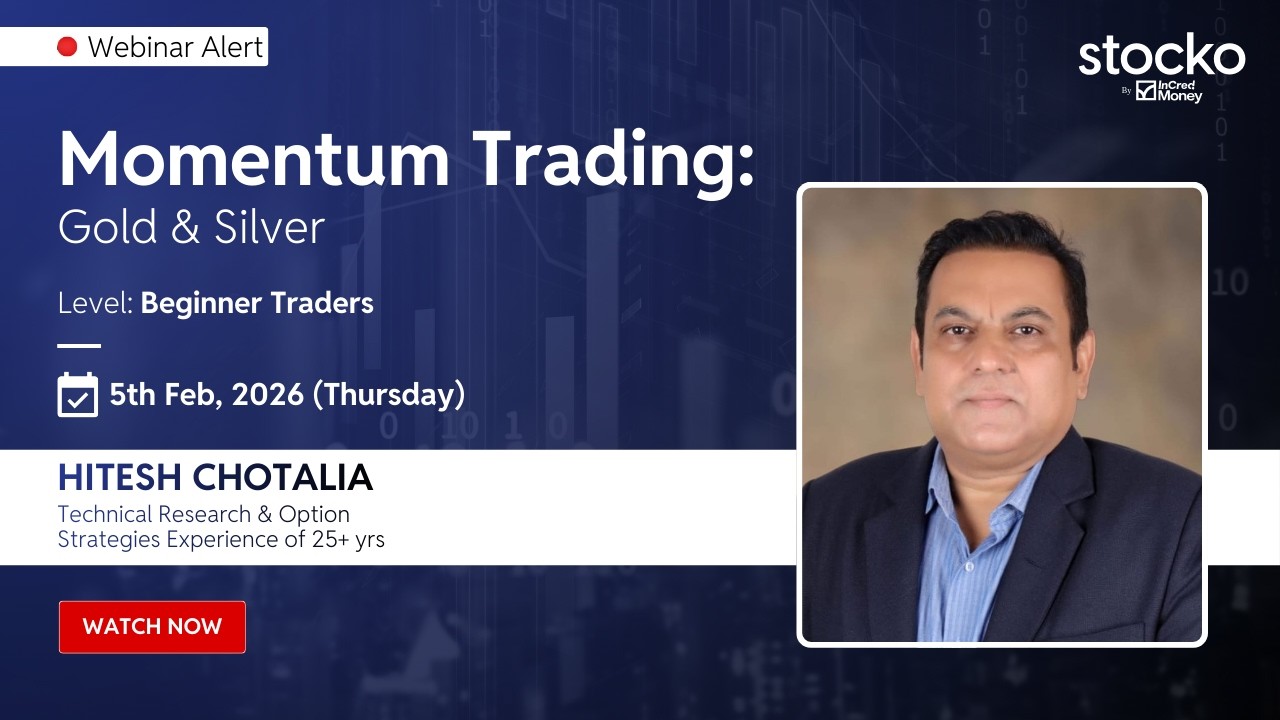 Momentum Trading: Gold & Silver | Live Webinar  #Stocko