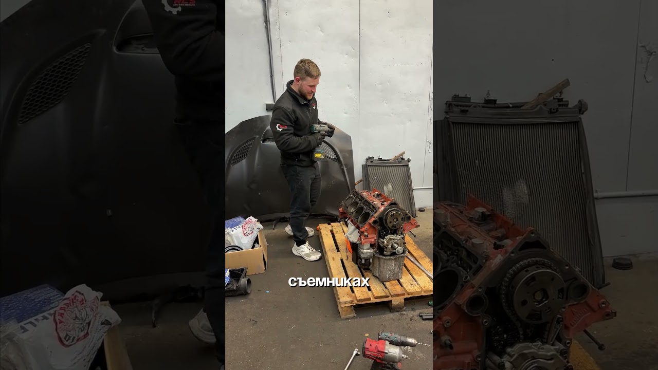 РАЗБИРАЕМ 6.4 HEMI V8! СЛОЖНОСТИ РЕМОНТА И КОМПРЕССОР WHIPPLE 🛠️ #hemi #v8 #додж