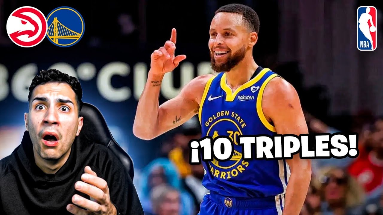 ¡CURRY METE 10 TRIPLES y 60 PUNTOS! 😱 ¿Pero… GANARÁN? - WARRIORS vs HAWKS (4/2)