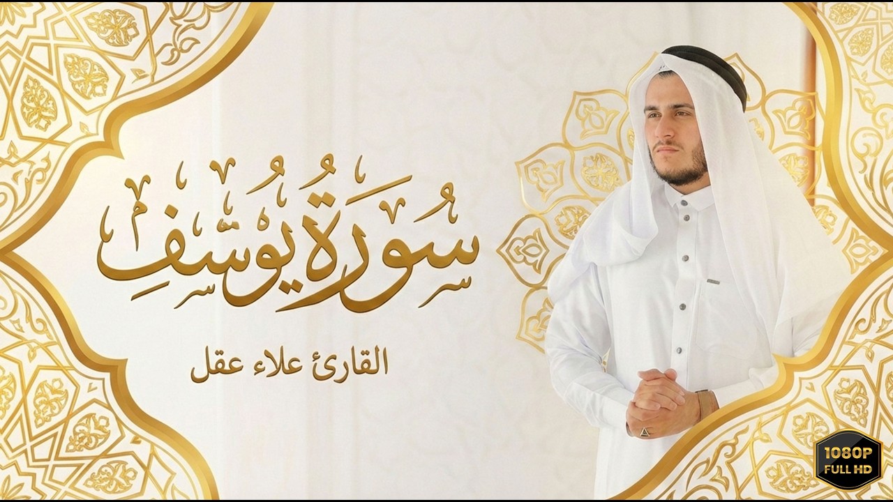 سورة يوسف 💖بصوت يريح القلب والروح | تلاوة خاشعة للقارئ علاء عقل.