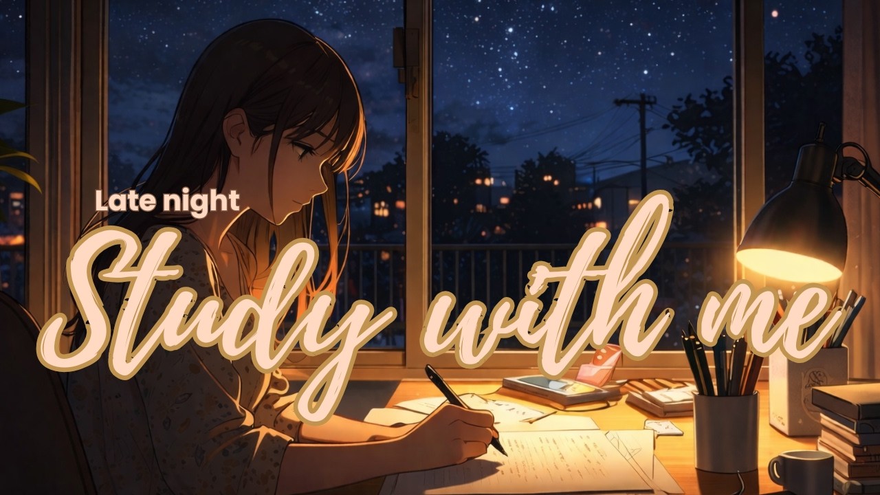 Exam Tomorrow? 📚 Study With Me Tonight | Calm Lofi, No Pressure