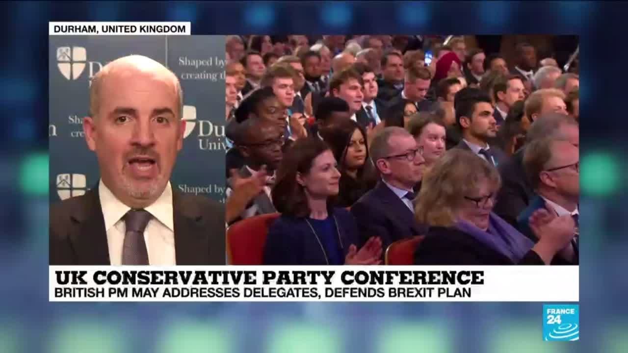 UK Conservative Party Conference: Theresa May is playing 