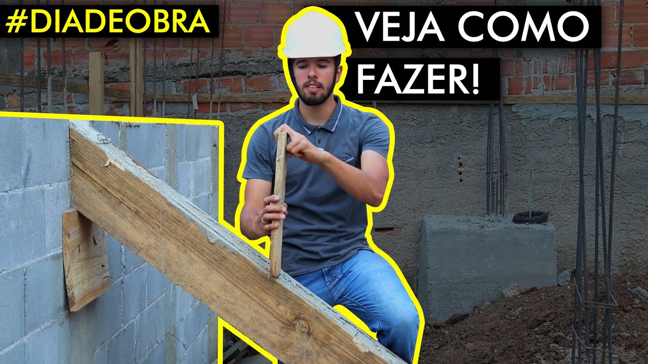 MURO DE ARRIMO com MÃO FRANCESA | Contensão de Terra | Muro forte | #DIADEOBRA