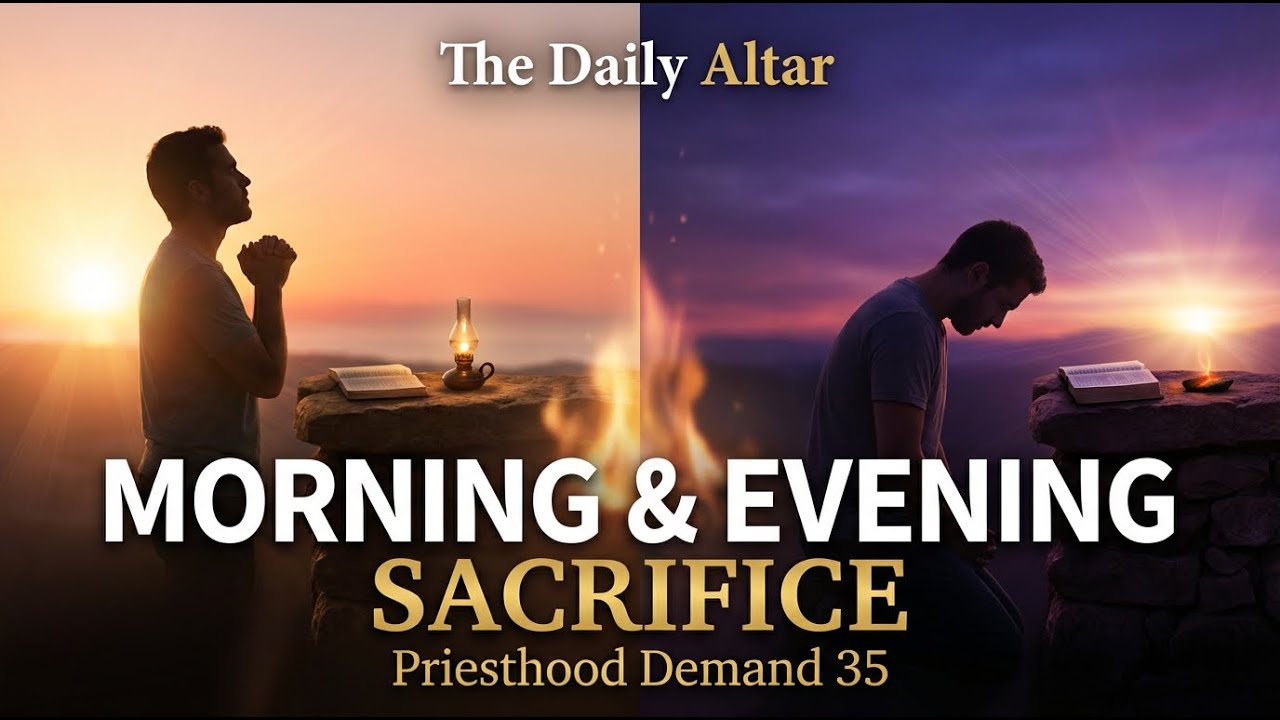 35  MORNING AND EVENING SACRIFICE