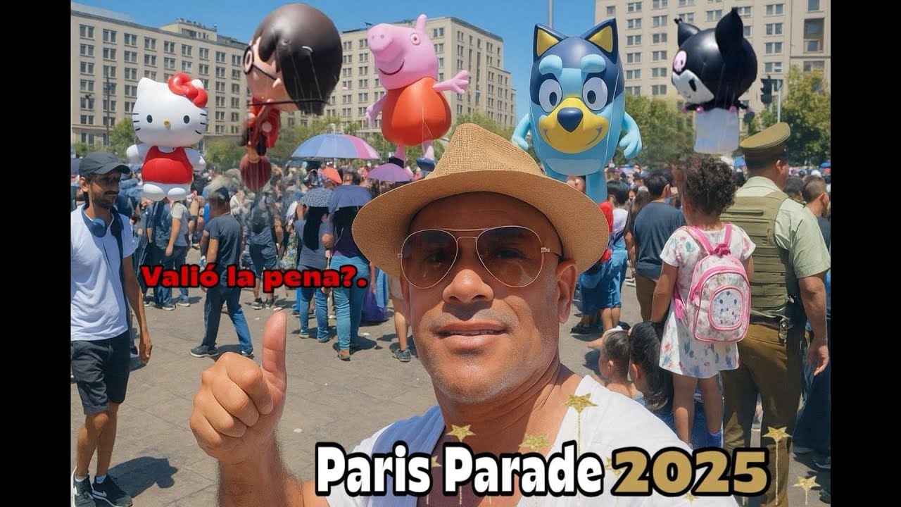 Paris Parade 2025: &iquest;Vale la pena el desfile navide&ntilde;o m&aacute;s grande de Chile? 🎉🎈🇨🇱