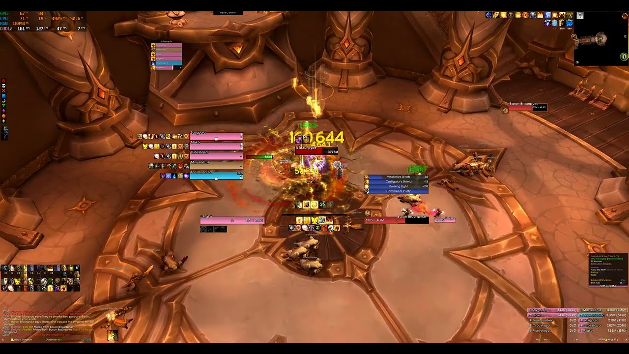 WoW TWW 7800X3D RTX 3090 Benchmark | Priory of the Sacred Flame HC | Max settings 4K