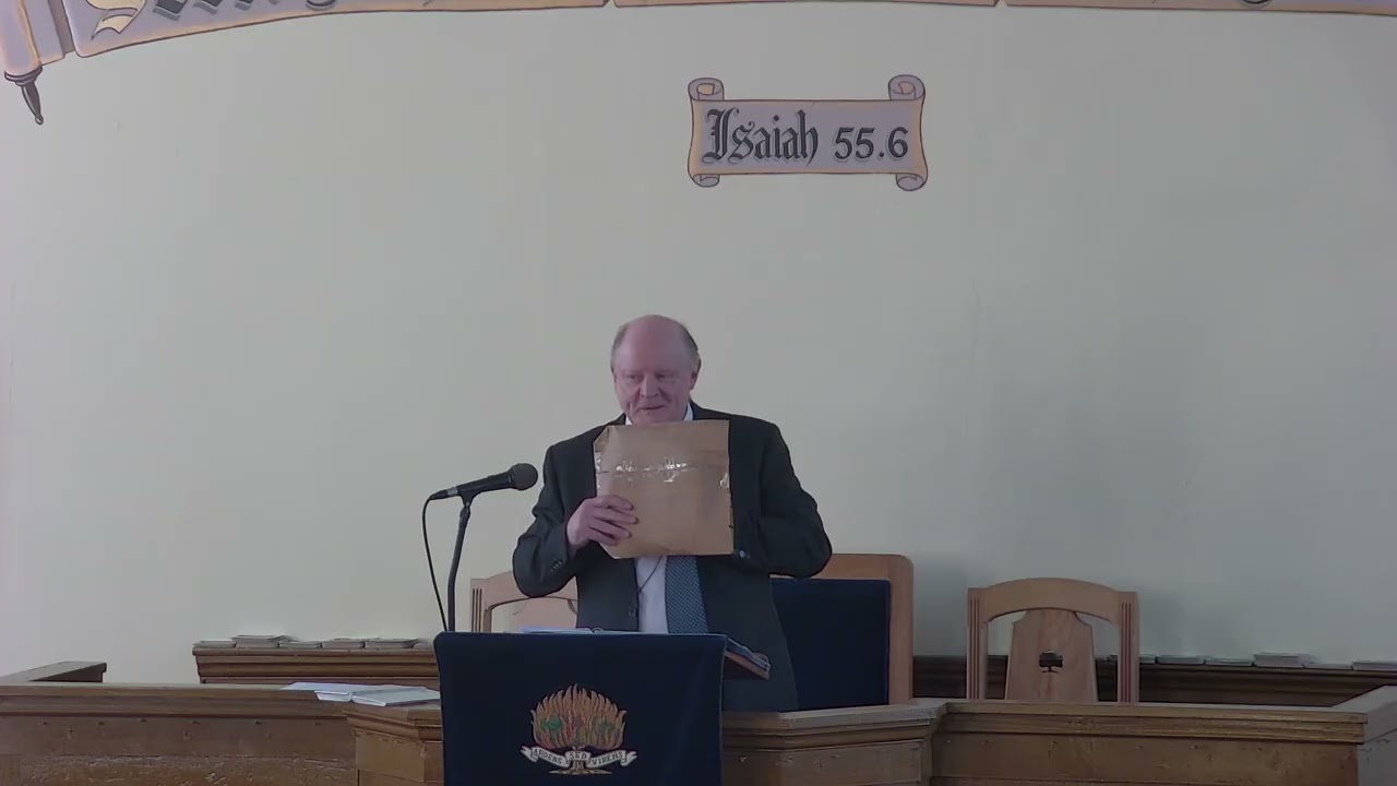 Sunday 8th February - Visiting Speaker - Mr Adrian McAlister