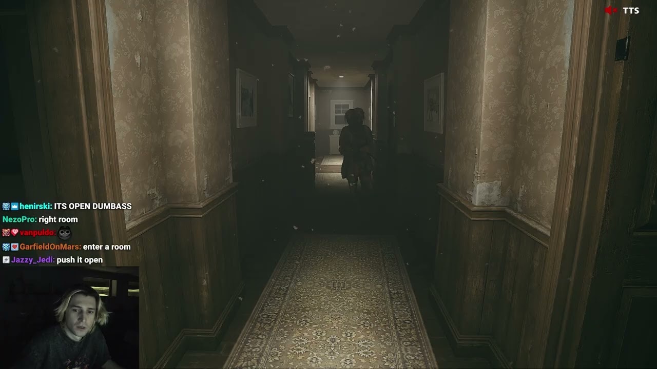 xQc Crashes out over SH*T Audio in Scary game