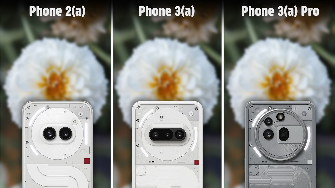 Nothing Phone 2a vs Phone 3a vs Phone 3a Pro Camera Comparison! TechRJ