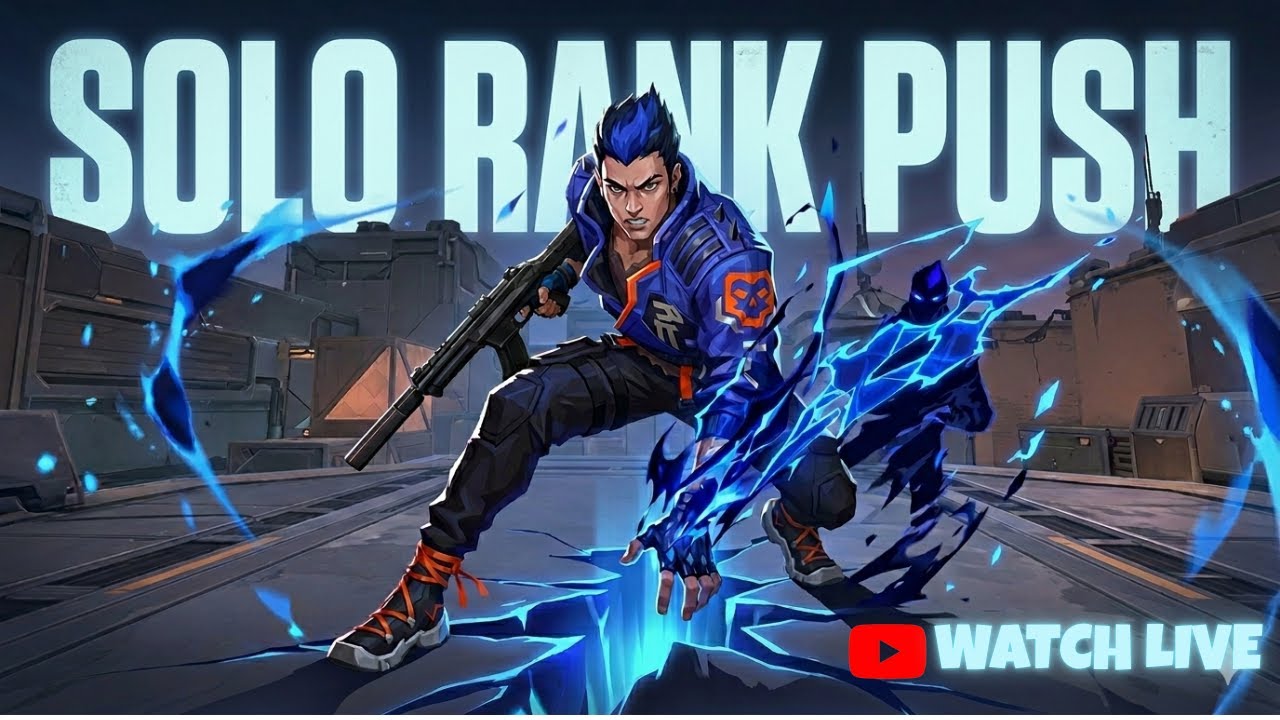 Solo Rank Push | Valorant Live