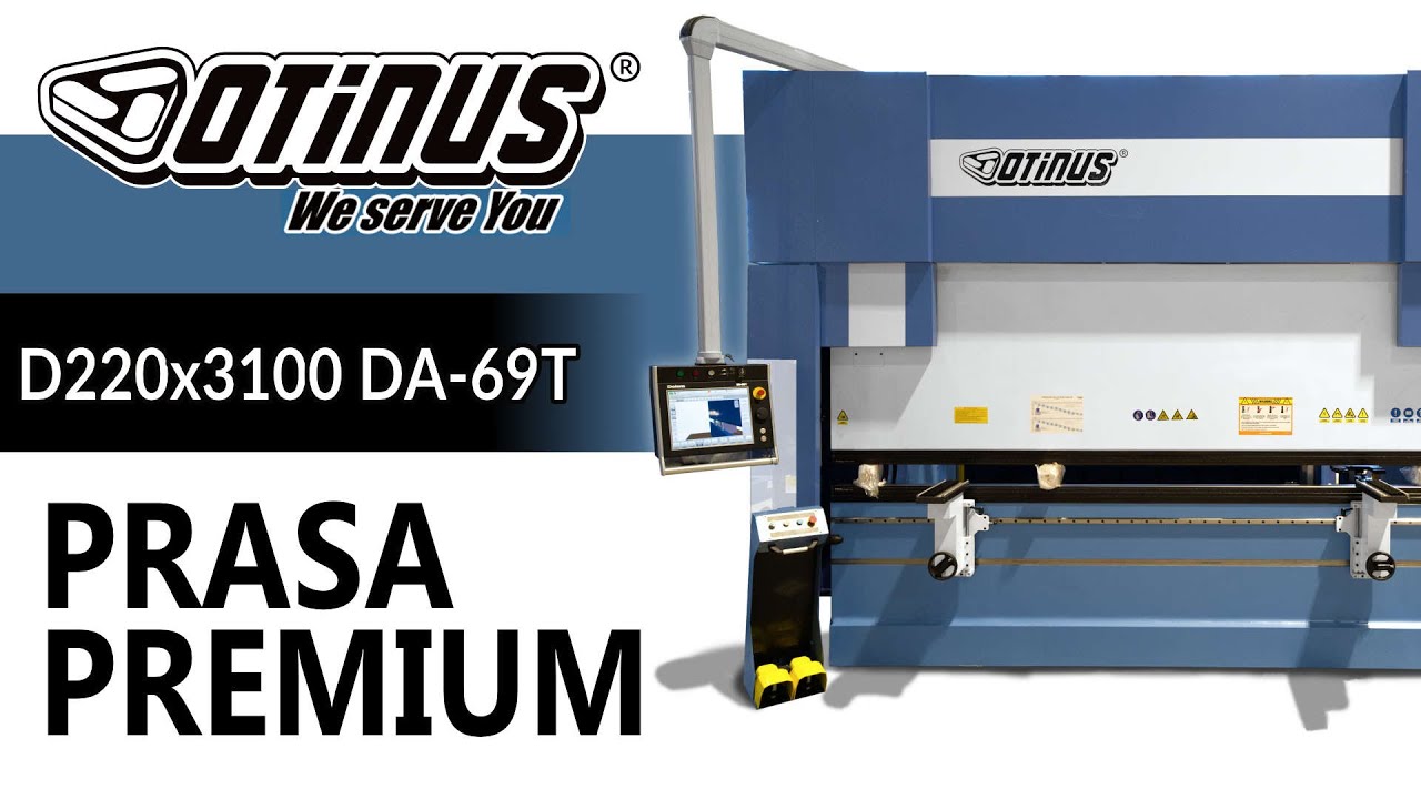 Hydrauliczna prasa krawędziowa CNC Otinus D220x3100 DA-69T