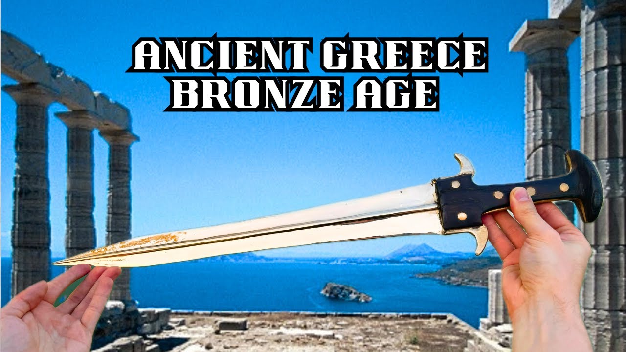 Making the Mycenaean Type G2a Bronze Sword - Was this the Sword of Achilles?